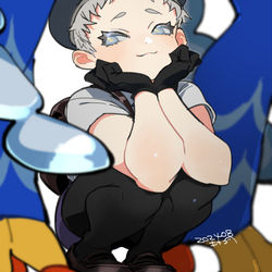 This is a pixiv picture whose title is ポケモンバイオレット.
