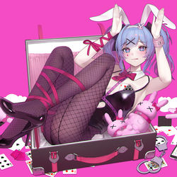 This is a pixiv picture whose title is ラビットホール.