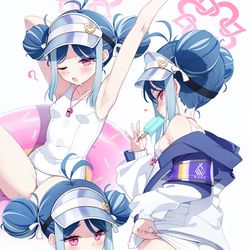 This is a pixiv picture whose title is フブキ.