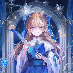 This is a pixiv picture whose title is 星の目録.