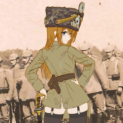 This is a pixiv picture whose title is German Crown Prince Wilhelm.