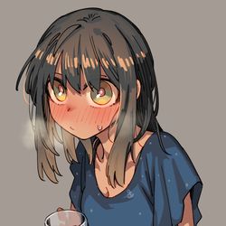 This is a pixiv picture whose title is 少しだけ.
