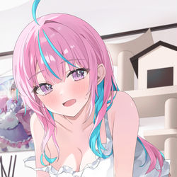 This is a pixiv picture whose title is 『 むーちゃんご飯だよ〜♡ 』.