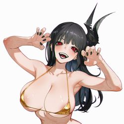 This is a pixiv picture whose title is Behemoth.