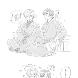 This is a pixiv picture whose title is 着物.