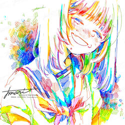 This is a pixiv picture whose title is 「知らないよ。」.