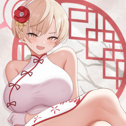 This is a pixiv picture whose title is マリナ（チーパオ）.
