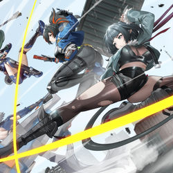 This is a pixiv picture whose title is 特務捜査班.