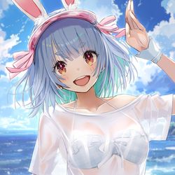 This is a pixiv picture whose title is 水着ぺこーら.