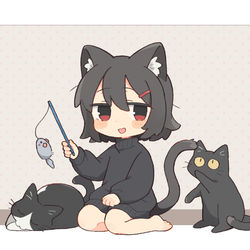 This is a pixiv picture whose title is じゃれ.