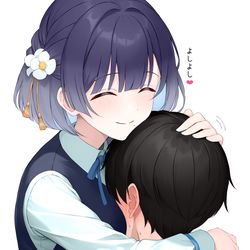 This is a pixiv picture whose title is 秦谷 美鈴.