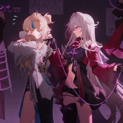 This is a pixiv picture whose title is 站好别动，很快就结束了～.