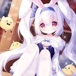 This is a pixiv picture whose title is ラフィー.