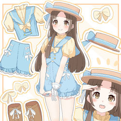 This is a pixiv picture whose title is 千奈ちゃんの新しい衣装も歌もすごくかわいい.
