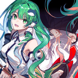 This is a pixiv picture whose title is 対称人神.