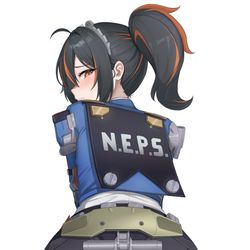 This is a pixiv picture whose title is 朱鳶.