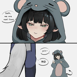 This is a pixiv picture whose title is Rat.