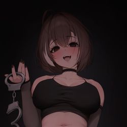 This is a pixiv picture whose title is Yandere Mei.