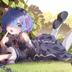 This is a pixiv picture whose title is 蕾姆.