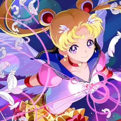 This is a pixiv picture whose title is エターナルセーラームーン.