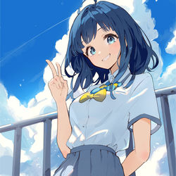 This is a pixiv picture whose title is 八奈見さん.