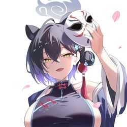 This is a pixiv picture whose title is カグヤ.