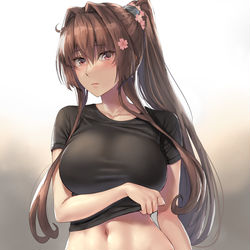 This is a pixiv picture whose title is 大和.