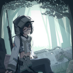 This is a pixiv picture whose title is Fallen Satellites.