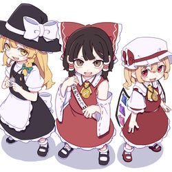 This is a pixiv picture whose title is 東方project人気投票2024.
