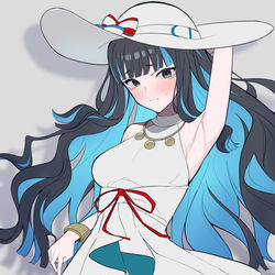 This is a pixiv picture whose title is 水着テノチ.