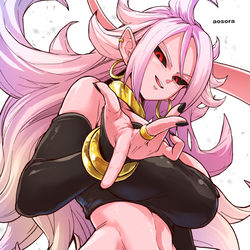 This is a pixiv picture whose title is 21号.
