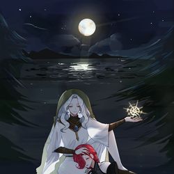 This is a pixiv picture whose title is Merlin Mirael.