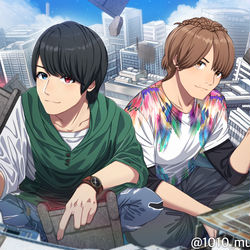This is a pixiv picture whose title is 新世界記念日.