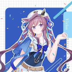 This is a pixiv picture whose title is 気になるヴィブロスの勝負服！！.