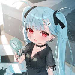 This is a pixiv picture whose title is 「あﾞあﾞあﾞあﾞ～あﾞ、お゛か゛え゛り゛～」.