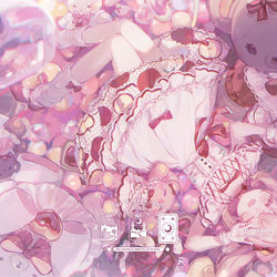 This is a pixiv picture whose title is 🧸.
