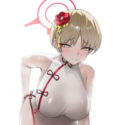 This is a pixiv picture whose title is マリナ(チーパオ）.