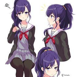This is a pixiv picture whose title is 朝比奈まふゆ.