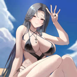 This is a pixiv picture whose title is Maiden.