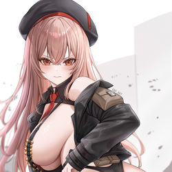 This is a pixiv picture whose title is ラピ Rapi NIKKE.