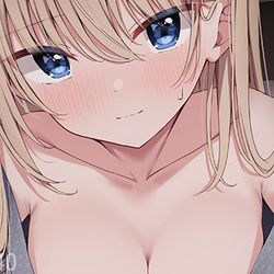 This is a pixiv picture whose title is 【8月限定イラスト】「いっぱい、・・・して・・・？」.