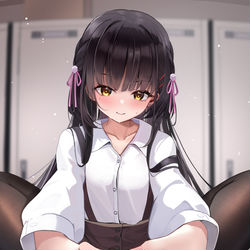 This is a pixiv picture whose title is 捏捏脚.