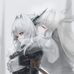 This is a pixiv picture whose title is 冷たく、温かい.