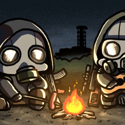 This is a pixiv picture whose title is Heart of Chornobyl.