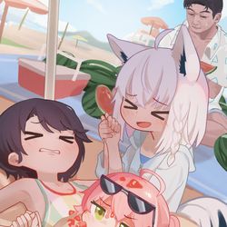 This is a pixiv picture whose title is It's a girl !!.