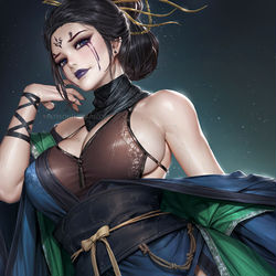 This is a pixiv picture whose title is 4th Spider Sister.