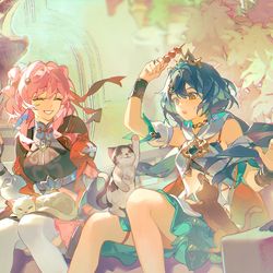 This is a pixiv picture whose title is 雲璃.