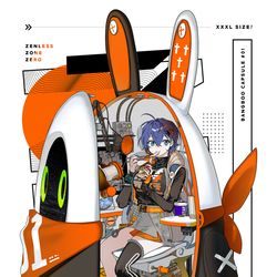 This is a pixiv picture whose title is bangboo capsule.