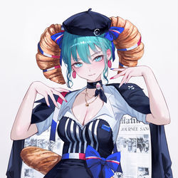 This is a pixiv picture whose title is フレンチ初音ミク.
