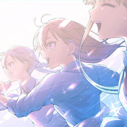 This is a pixiv picture whose title is GO!.